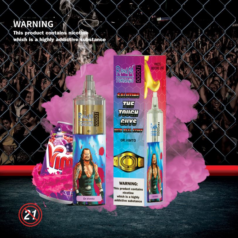 RandM Vape Flavours | RandM Tornado RL040114 10000 Συσκευή ατμού ελέγχου ροής αέρα 1 τεμ drvimto