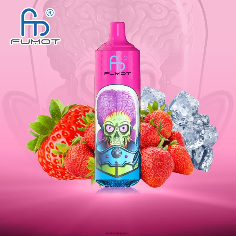 RandM Tornado Online | Fumot RandM Tornado RL040198 Συσκευή 9000 pro vape με μπαταρία και οθόνη ejuice έκδοση 1 πάγος φράουλας