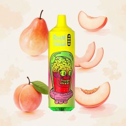 Καλοκαιρινό Ροδάκινο Πάγο RandM Tornado 9000 Καπνός Εμφάνιση RGB Greece wholesale