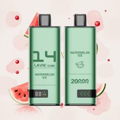 Καρπούζι Πάγος Lavie Cube 20000 Καπνοί 28ML Greece wholesale