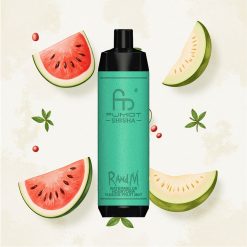 Καρπούζι Πεπόνι Πάσιφρουτ Μέντα RandM Fumot 10000 Πάφς 18ml Greece wholesale