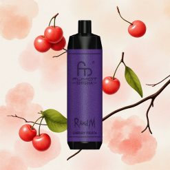 Κεράσι Φιέστα RandM Fumot 10000 Πάφς 18ml Greece wholesale