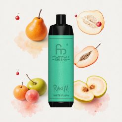 Λευκή RandM Fumot Shisha 10000 Puffs Ηλεκτρονικό Τσιγάρο Greece wholesale