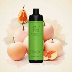 Μήλο RandM Fumot Shisha 10000 Puffs LED Greece wholesale