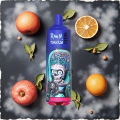 Μαύρος Πάγος RandM Tornado 9000 Puffs 18 mL Greece wholesale