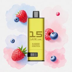 Μπλε Βατόμουρο Bubblegum Lavie Cube 20000 Καπνός Greece wholesale