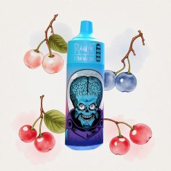 Μπλε Βατόμουρο Κράνμπερι RandM Tornado 9000 Puffs 18mL Ελλάδα wholesale