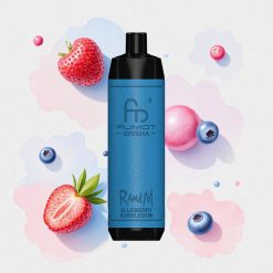 Μπλε Βατόμουρο RandM Fumot 10000 Πνοές 18ml Greece wholesale