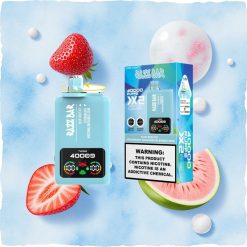 Μπλε Ραζ-Φράουλα Καρπούζι Bubble Gum Razz Bar 40000 Puffs 1.0 Ohm 2 Greece wholesale