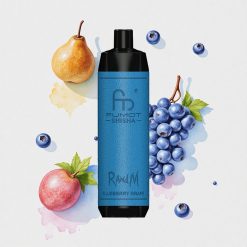 Μπλε Στάφυλη RandM Fumot 10000 Πνοές 0.6Ω Greece wholesale