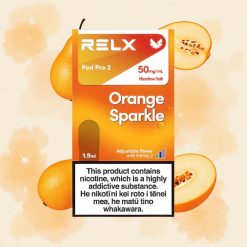 Πορτοκαλιά RELX Pod Pro 2 600 πνοές Eco Mode Greece wholesale