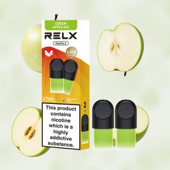 Πράσινο Μήλο Πάγος RELX Pod Pro 2 600 τίναγμα Greece wholesale