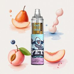 Ροδάκινο Μύρτιλλο Fumot Tornado 7000 Ανεξάρτητο Vape Greece wholesale