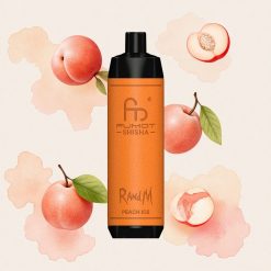 Ροδάκινο Πάγο RandM Fumot 10000 Πuffs LED Greece wholesale