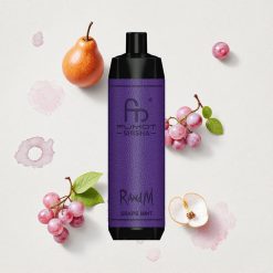 Σταφύλι-Μέντα RandM Fumot 10000 Puffs 18ml Greece wholesale