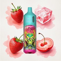 Φράουλα Βατόμουρο Κεράσι Πάγος RandM Tornado 9000 Puffs Mesh Coil Greece wholesale