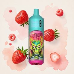 Φράουλα Βατόμουρο RandM Tornado 9000 Puffs Mesh Coil Greece wholesale