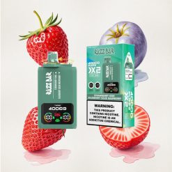 Φράουλα Κίβη Razz Bar 40000 Puffs 1.0Ohm 2 Mesh Coil Greece wholesale