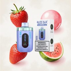 Φράουλα Καρπούζι Bubble Gum Razz Bar 50K Puffs 50000 Εισπνοές Greece wholesale