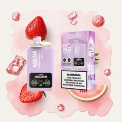 Φράουλα Καρπούζι Σταφύλι Πάγος Razz Bar 40000 Puffs 1.0 Ohm 2 Greece wholesale