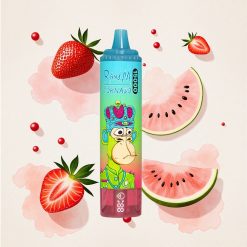 Φράουλα Καρπούζι RandM Tornado 15 χιλιάδες Puffs Mesh Greece wholesale