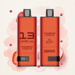 Φράουλα Λίτσι Πάγος Lavie Cube 20000 Τζούρες Greece wholesale