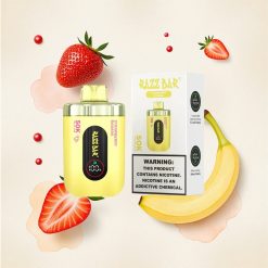 Φράουλα Μπανάνα Razz Bar 50K Puffs 1.0 Ohm Greece wholesale