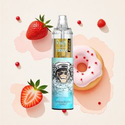 Φράουλα Ντόνατ RandM Fumot Tornado 7Χίλια Puffs Greece wholesale