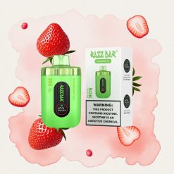 Φράουλα Πάγος Razz Bar 50K 50000 Καπνίσεις Greece wholesale