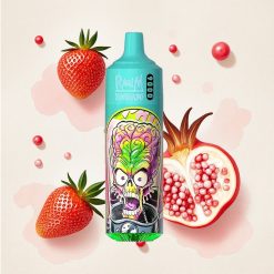 Φράουλα Ροδάκινο RandM Tornado 9000 Puffs 18 mL Greece wholesale