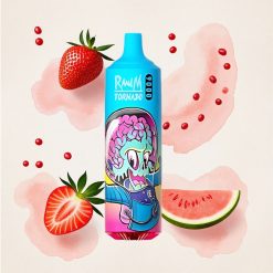 Prime Φράουλα Καρπούζι RandM Tornado 9000 Puffs 18 mL Greece wholesale