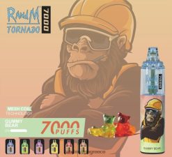 RandM Tornado Online | RandM Tornado RL040168 Συσκευή ατμού ελέγχου ροής αέρα 7000 1 τεμ κολλώδης αρκούδα