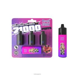 RandM Tornado Vape | RandM Sunax RL040270 21000 λοβός ελέγχου ροής αέρα αντικαταστάσιμη συσκευή ατμού 1 τεμ ανάμεικτα μούρα