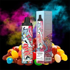 RandM Vape Flavours | RandM Tornado RL040294 Συσκευή vape pod 6000 ελέγχου ροής αέρα 1 τεμ κορύνες